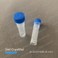 تخزين سائل Cryovials 2 مل/1.8 مل